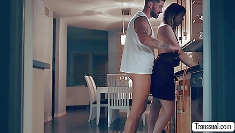 Stepmom and stepbro come together to have a good fuck