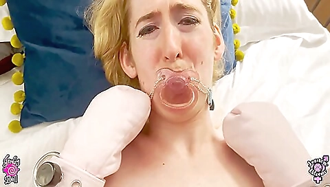 amateur bondage with a hot blonde stepmom and her daughter